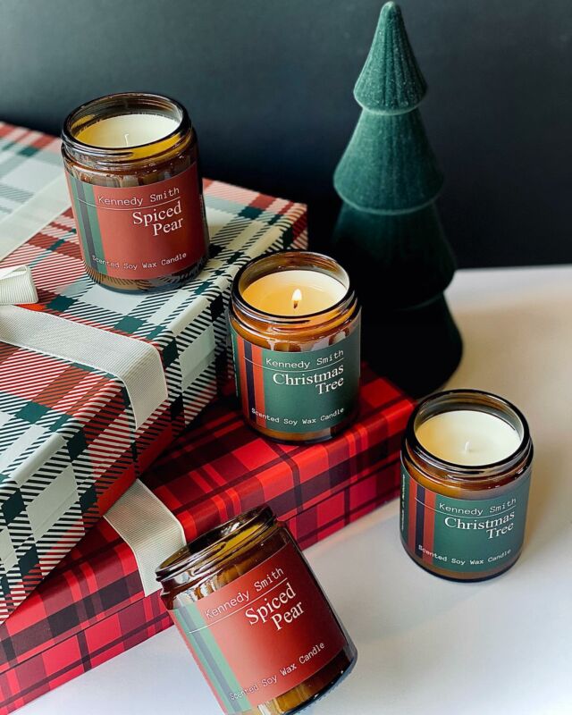 Christmas Soy Candle - Christmas Tree