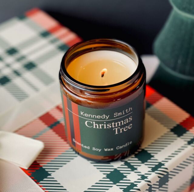 Christmas Soy Candle - Christmas Tree