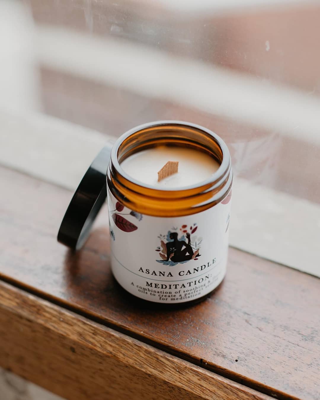 Meditation Asana Candle