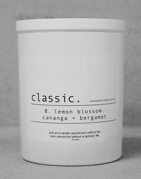 CLASSIC No.8 'lemon blossom, cananga + bergamot'