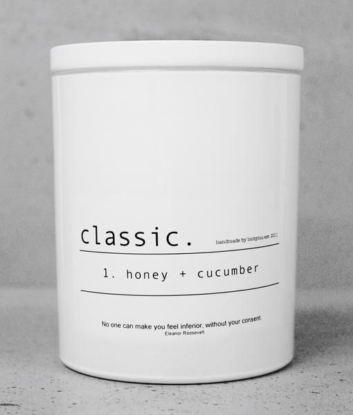 CLASSIC No.1  'Honey + Cucumber’