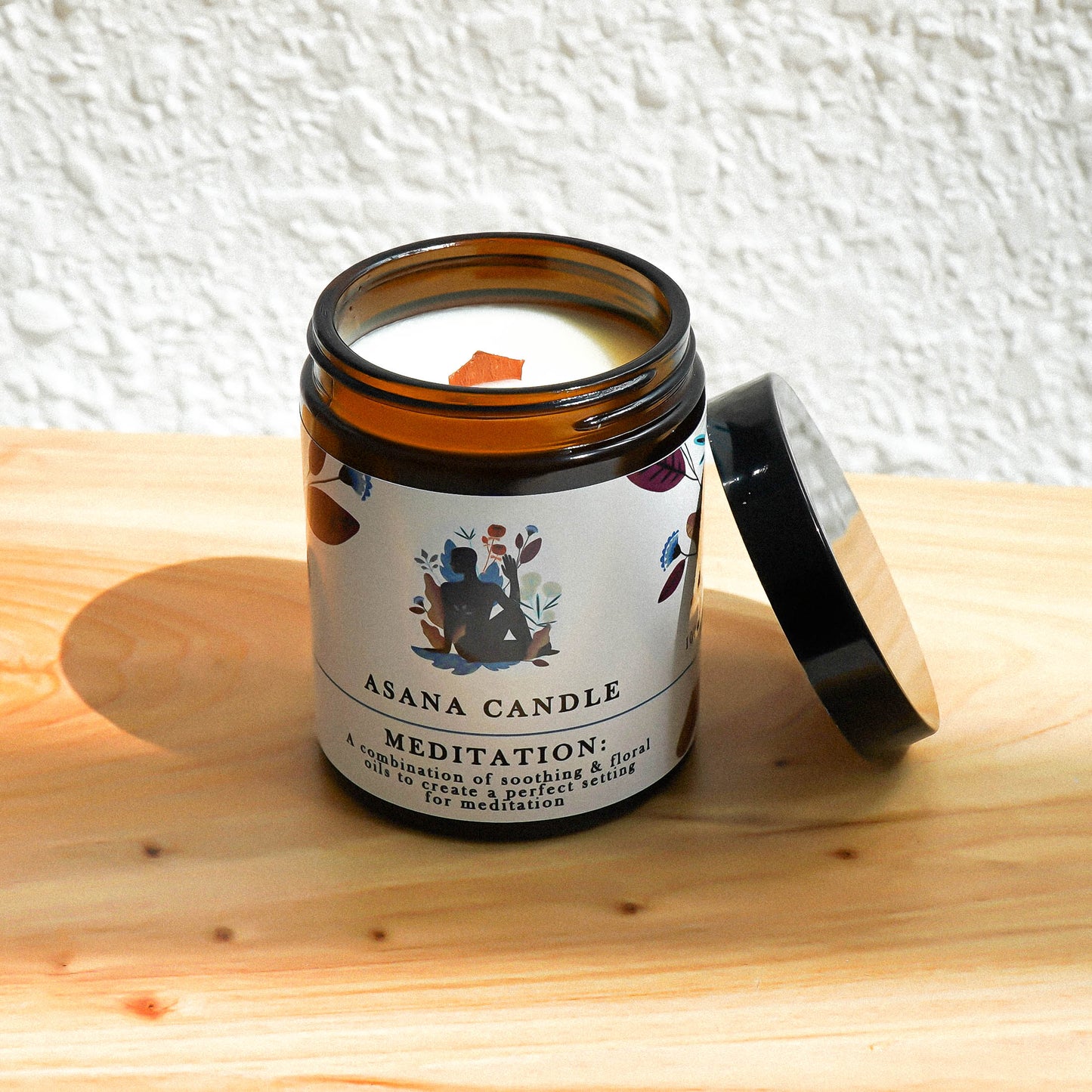 Meditation Asana Candle