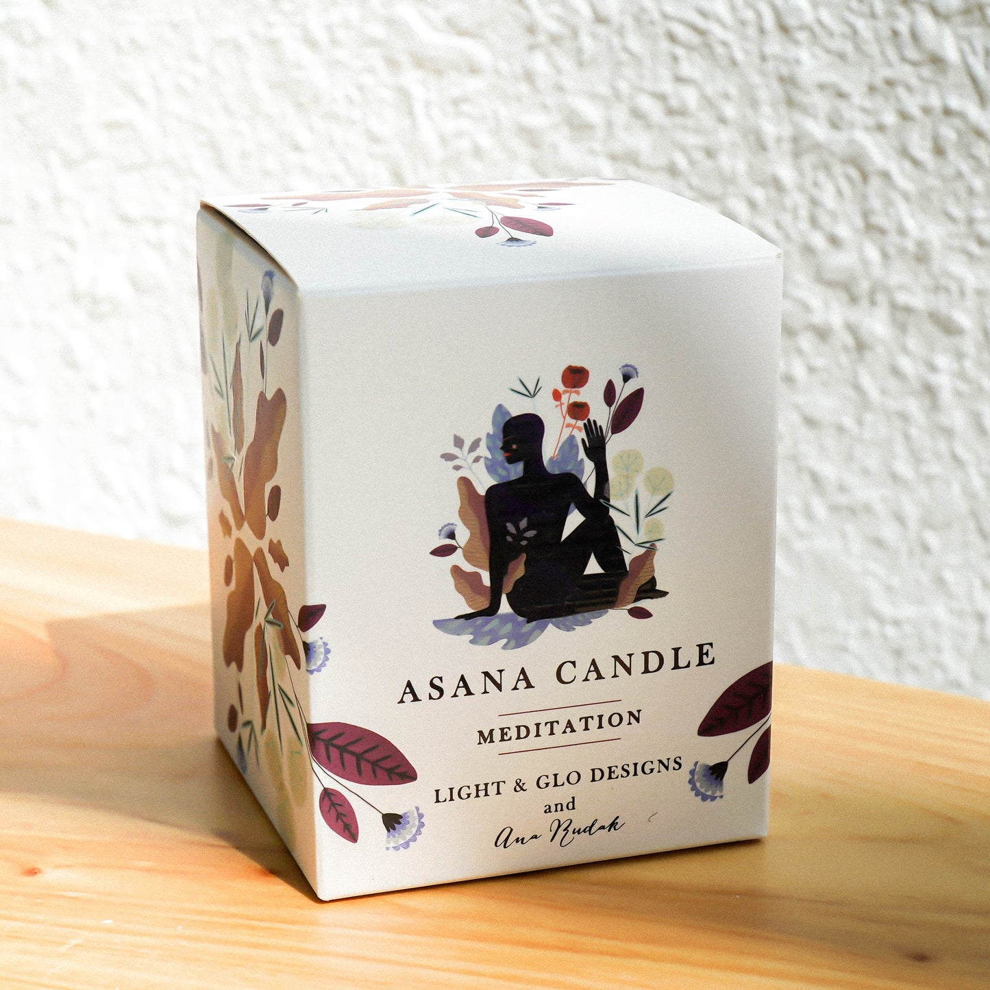 Meditation Asana Candle