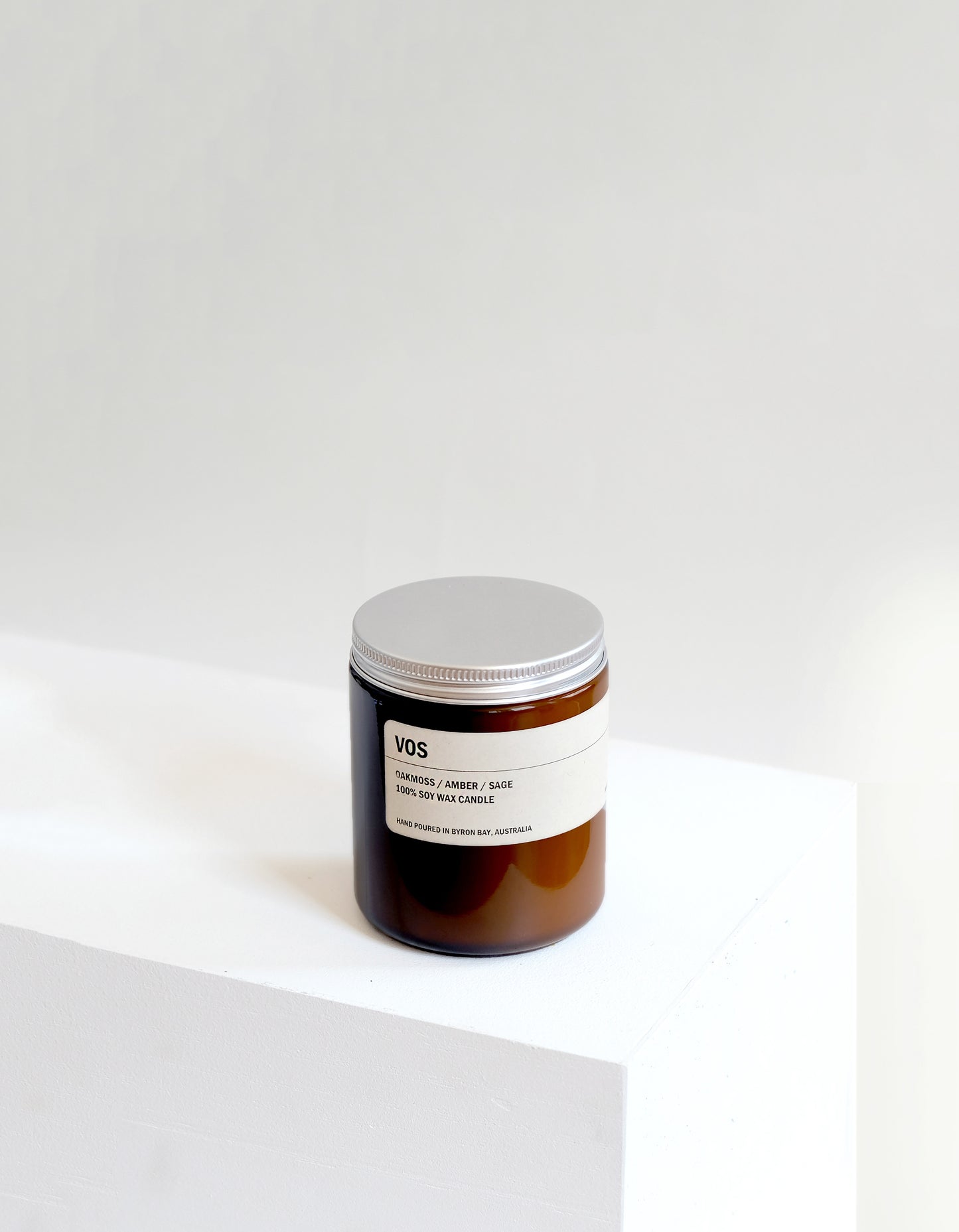 VOS: OAKMOSS / AMBER / SAGE SMALL AMBER CANDLE