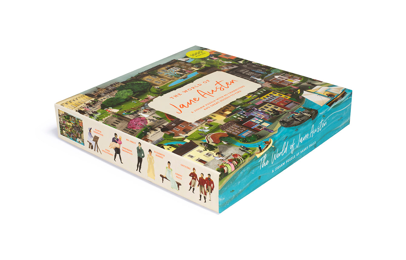 The World of Jane Austen 1000 Piece Puzzle