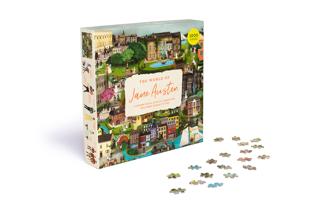 The World of Jane Austen 1000 Piece Puzzle