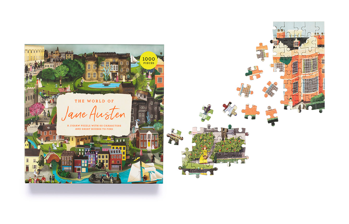 The World of Jane Austen 1000 Piece Puzzle