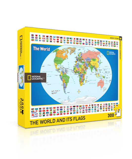 National Geographic World Map 300 Piece Puzzle